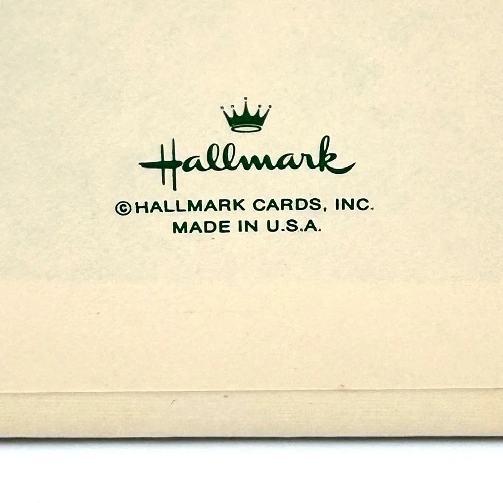 Vintage Hallmark Holiday Memories Magnetic Photo Album w/ Box Memory Mount New